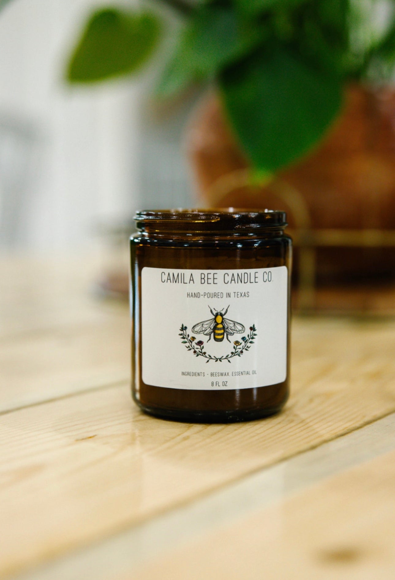 Artisan Hand-Poured Beeswax Candles - Asheville Bee Charmer
